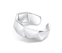 Plain Shaped Silver Ear Cuff EC-1444